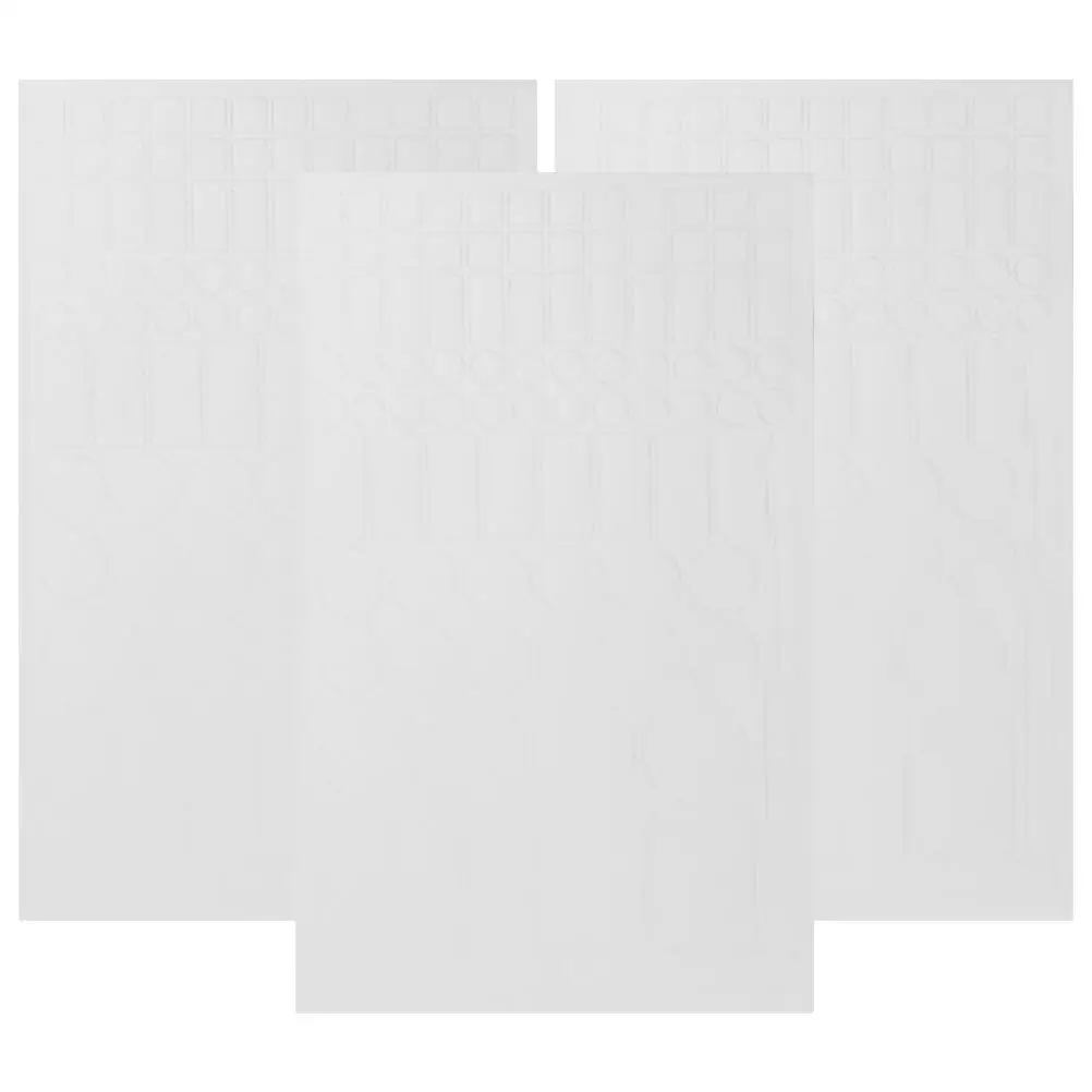 3pcs Blackout Stickers Light Cover Tape Blocking Sheets Portable Shades Privacy Protection Decorative Film