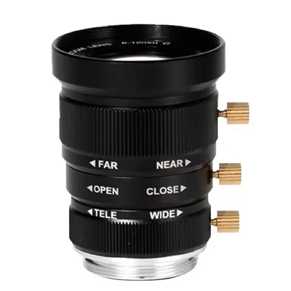 

Промышленная камера-микроскоп ABBO с объективом C-Mount, регулируемым увеличением 1000W, зум-объектив 5-12/10-55/C Mount M05-12