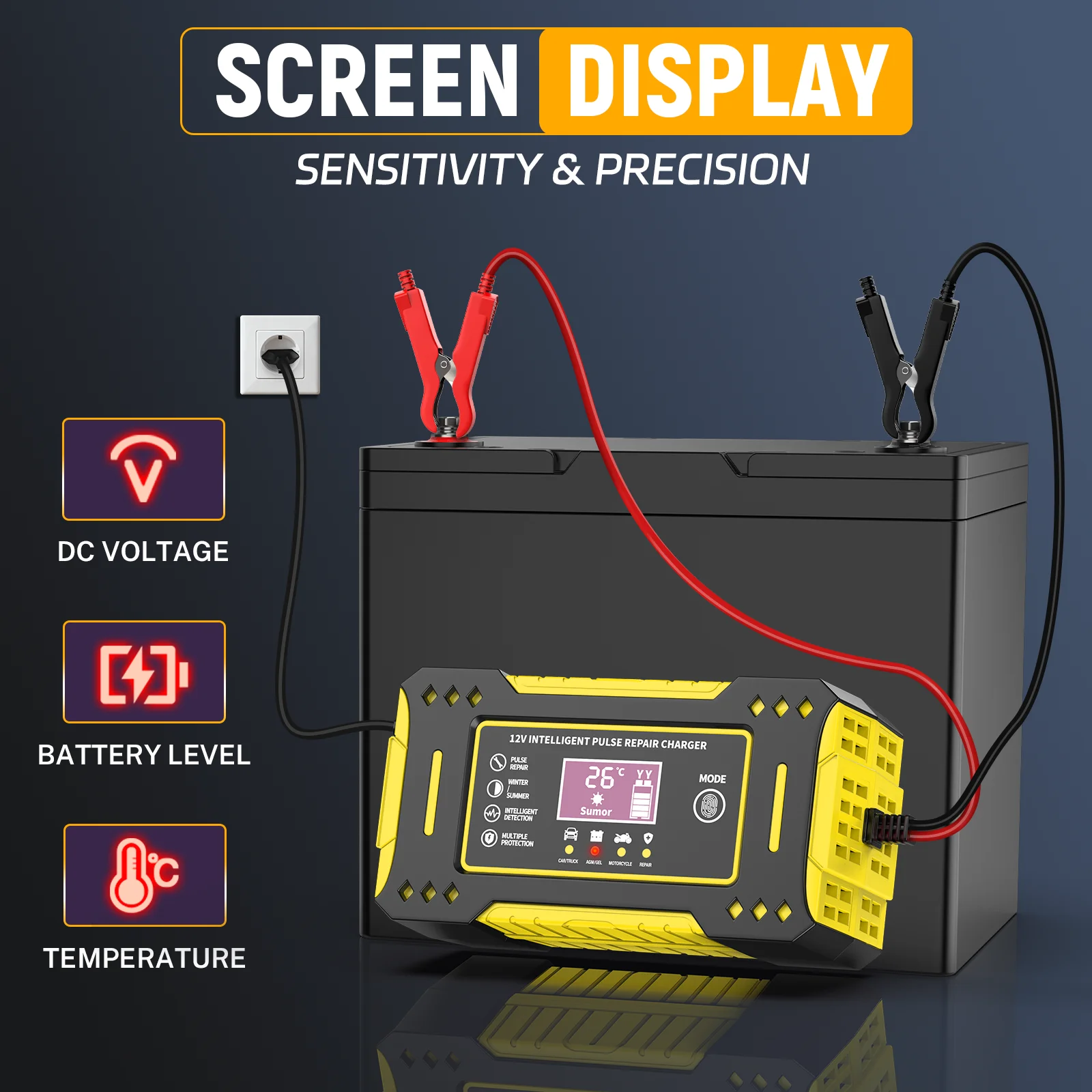 12V 6A Dedicated Outdoor Power Supply Battery Charger 230V to 12V Portable, Safe, and Stable for RV Camping view 5