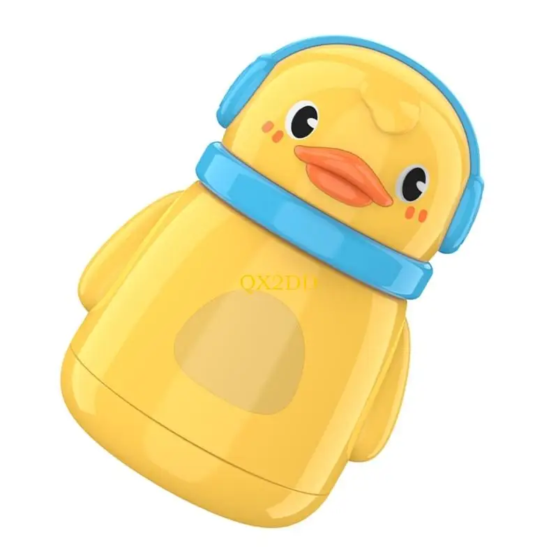 QX2D Lightweight Infant Powder Holder Box Features Dust Proof Cap for Infant Care