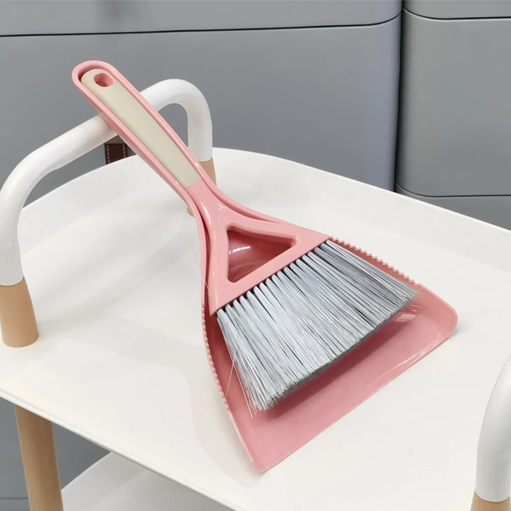 

1 set Mini Broom Dustpan Set Portable Plastic Household Cleaning Tools For Home Desktop Car Sofa Furniture Mini Dustpan