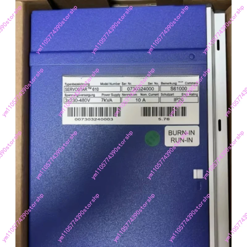 S61000 610 Servo Drive 480V 7KVA 10A Industrial Servo Controller Motor Drive Replacement Spare Electronic Accessory
