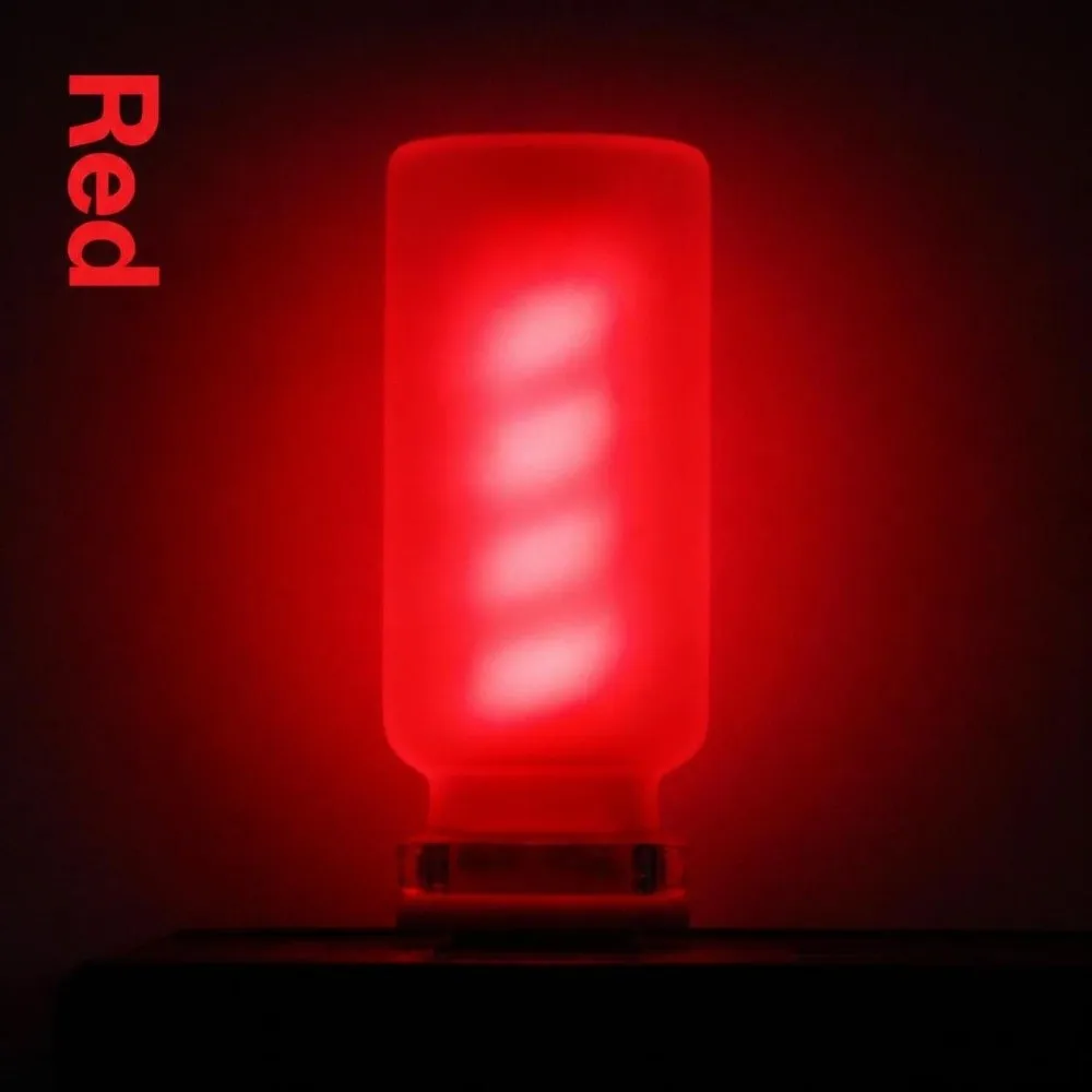 New Touch Control USB Lights for Car Plug in USB Mini Touch Adjustment Lights LED Spiral USB Night Light Holiday Decoration