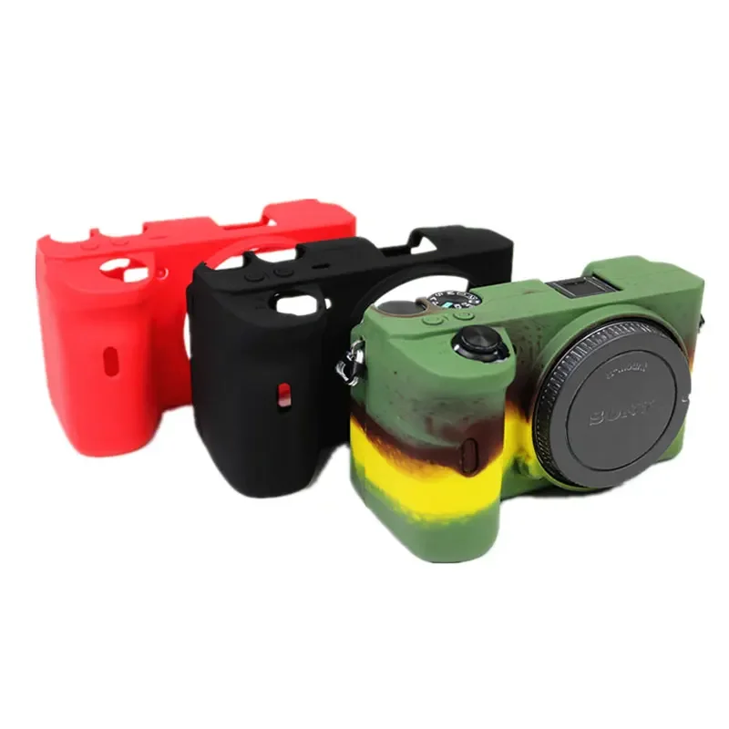 Nice Soft Rubber Skin Silicone Case Cover For Sony A6600 ILCE-6600 Camera Bag Protective Shell Pouch