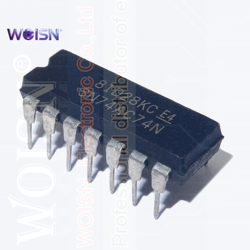 1pcs-20pcs DIP-14 74AC74 SN74AC74 SN74AC74N