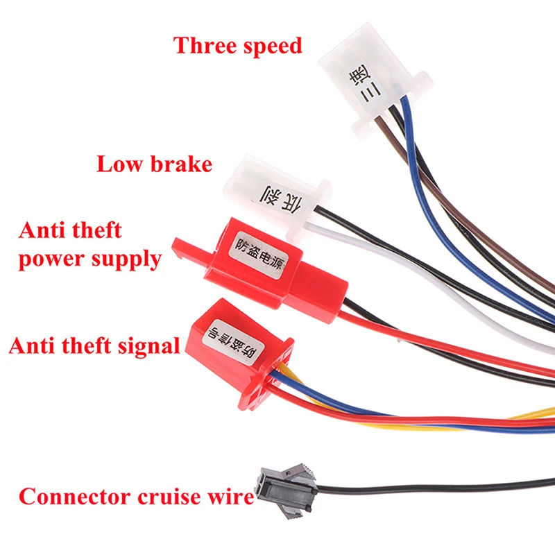 Electric Bicycle Accessories 36V/48V Electric Bike 350W Brushless DC Motor Controller For Electric Bicycle E-bike Scooter image 5