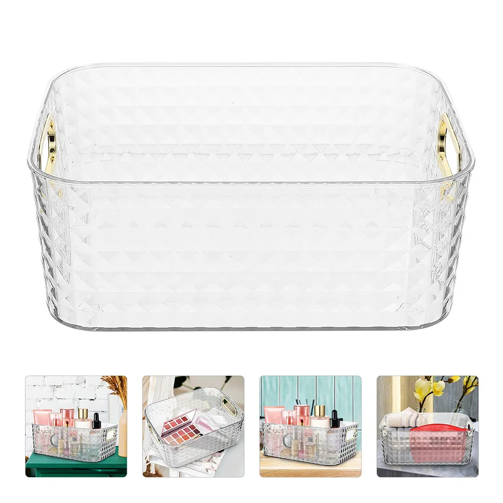 

Набор из 2 органайзеров для хранения: настольный контейнер для косметики и уходовых средств, органайзер для столешницы, держатель для мелочей в ванной