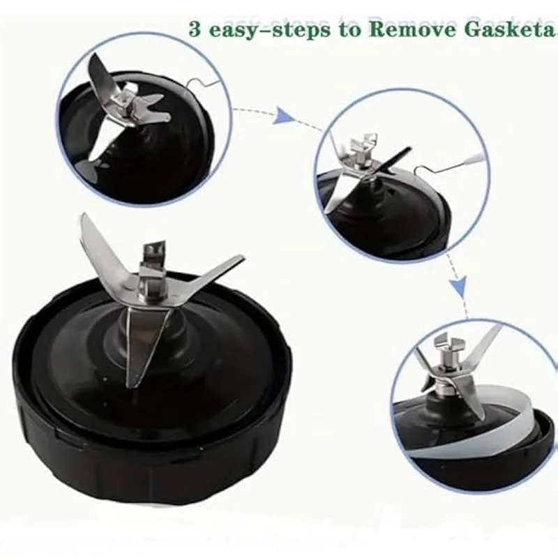 EMECE-6Pack جوانات استبدال الختم 3.94 بوصة O-حلقة خلاط استبدال لخلاط النينجا BL480 BL680 BL910 CT680 #2