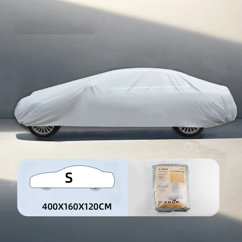Universal Car Cover, Waterproof All-Weather Full Exterior Cover, Dust & UV Protection for Various types of vehicles
