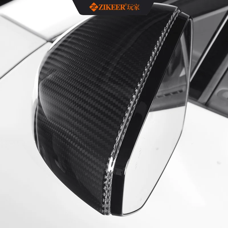 ZEEKR 7X ألياف الكربون مرآة الرؤية الخلفية التصحيح تعديل السيارة منتجات ألياف الكربون الأصلية #5