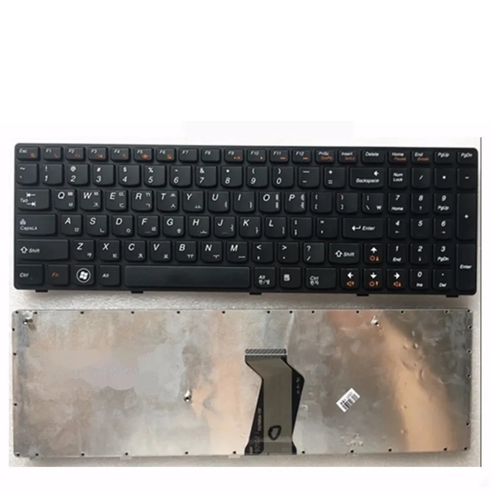 KR Black New Laptop Keyboard For Lenovo B570 Z565 Z560 Z570 Z575 V570A V570G B575 B580 V580 B590 Korea