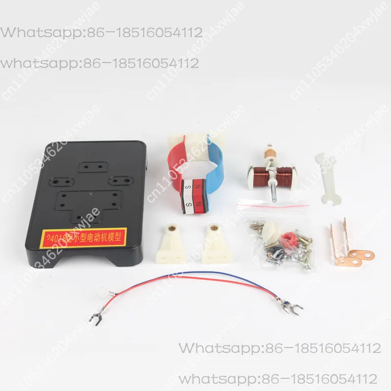 24018 DC Motor Model Kit DIY Assembly with Manual for Middle School Physics Science Experiment Education