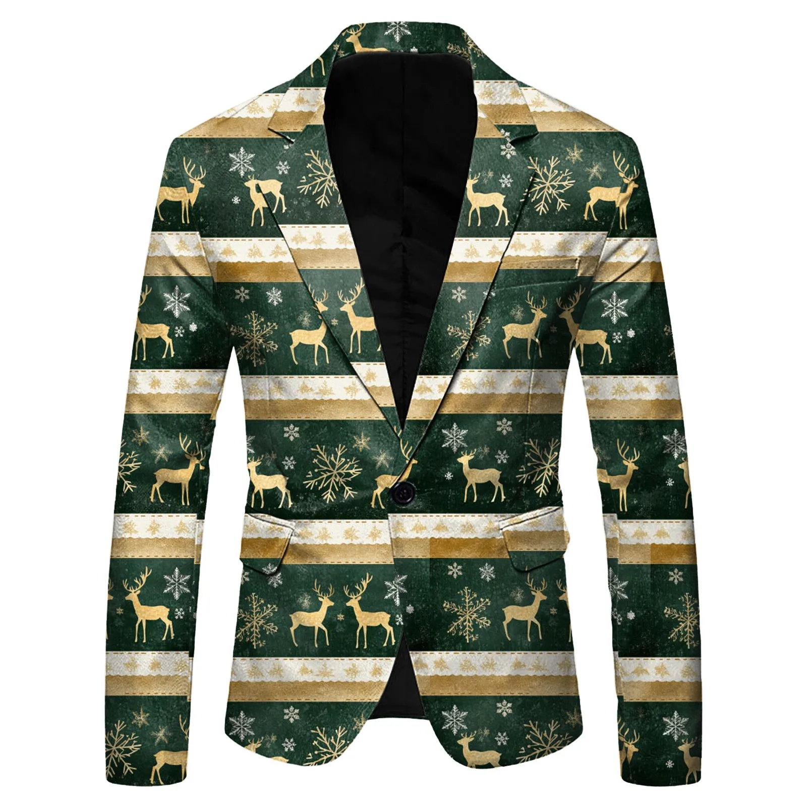 منقوشة الدعاوى للرجال الرجال دعوى عيد الميلاد رداء غير رسمية الرجال موضة تنفس مطبوعة البدلة فستان الحفلات القمم العصافير سهرة #4