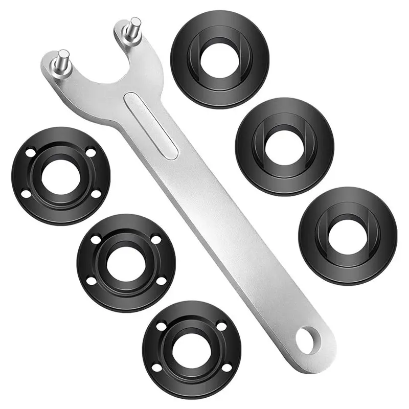 

KYCOR-Metal Lock Nut Premium 5/8-11 Thread Flange Metal Lock Nut 5/8-11 Thread Flange Metal Lock Nut 4.5"/5"/7" Angle Grinders P