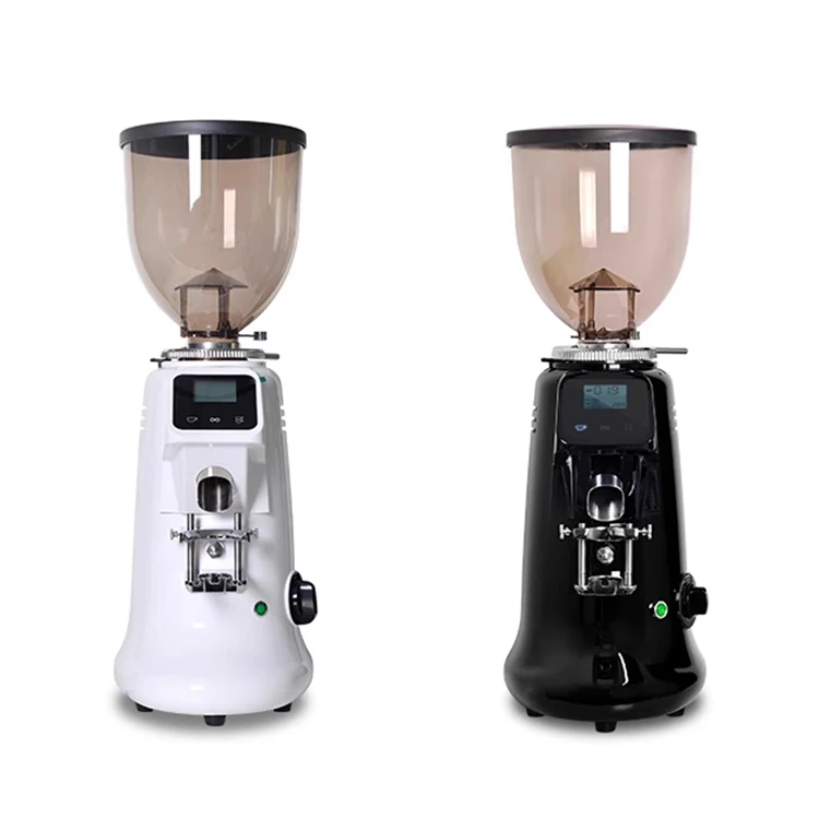 Electric Touch Control Coffee Bean Grinder Durable Aluminum Body For Household And Cafe Restaurant Hotel Use