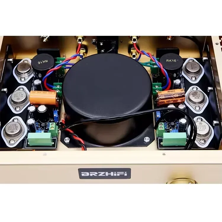 2026 New BRZHIFI Audio Professional Home Amplifier 1969 Class A Power Amplifier Machine Sound Enhancer 5KG High Quality Aluminiu