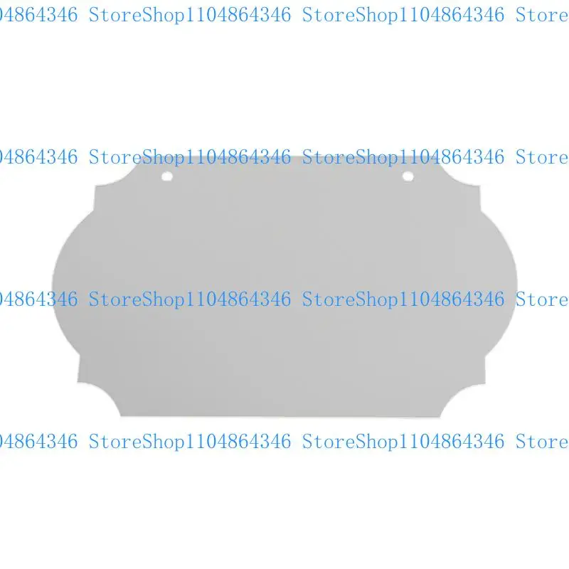 5asd Acrylic Hanging Sign with Rope Unfinished Blank Sign for Wedding Decorating