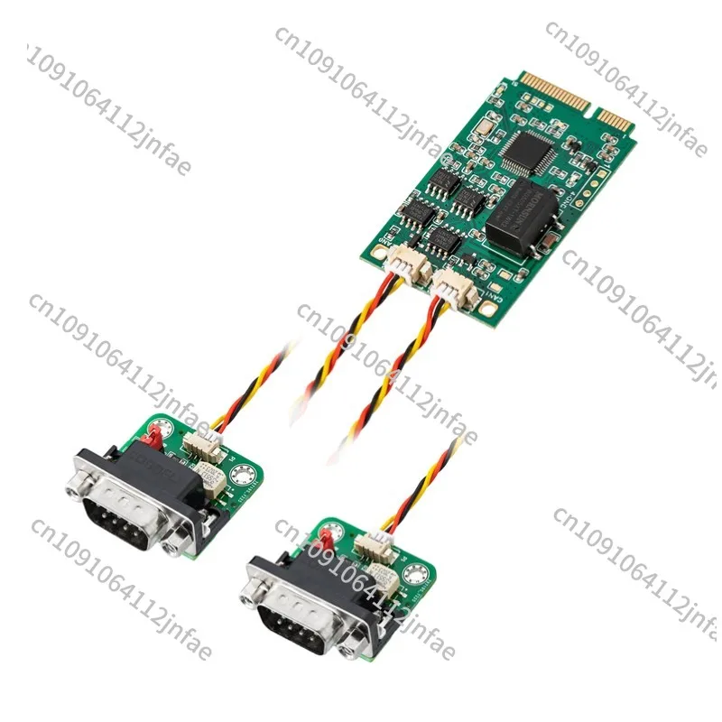 Dual-Channel Isolated MiniPCI E-CAN Module - Industrial PCI-E To CAN USB Card
