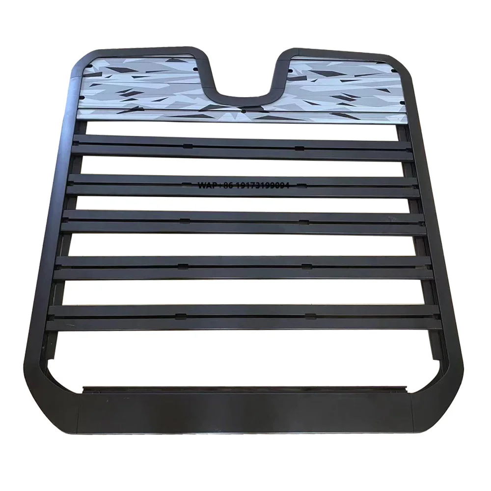 

Luggage Rack Roof Rack Cargo Carrier Aluminum Alloy Top Roof Rack for J-eep Wrangler JL 2018+ JL1269