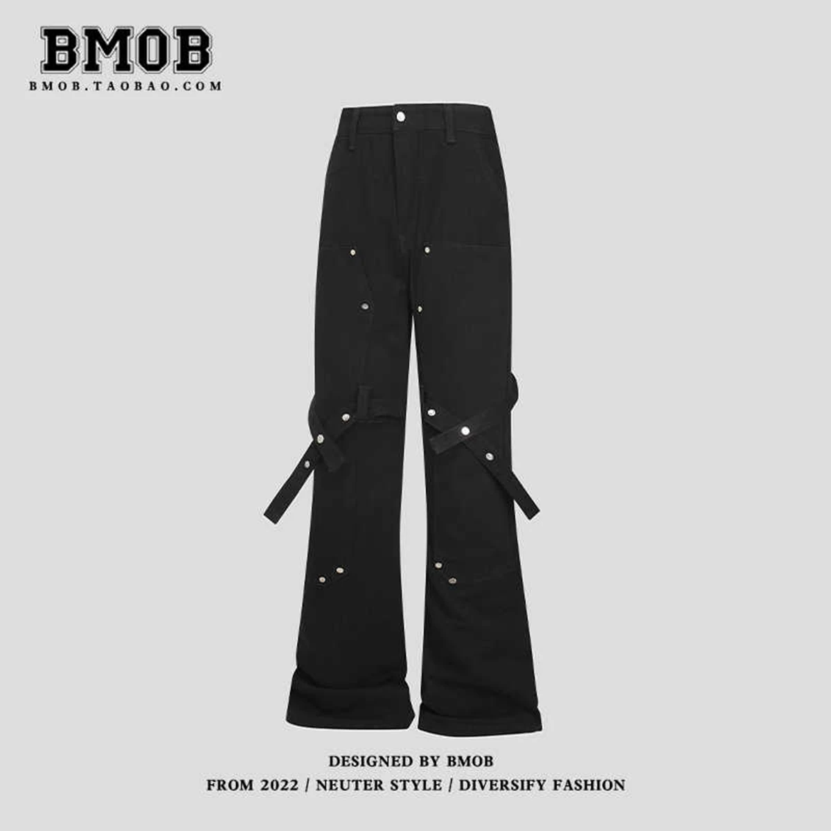 

Женские брюки-парашюты, мешковатые брюки-карго, Harajuku, большие спортивные штаны-бойфренды, японский стиль 2000-х, Y2k, винтажные брюки в стиле эмо