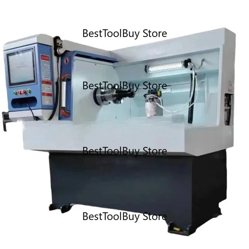 Automatic wheel hub wire drawing machine, automobile steel ring wire drawing repair machine