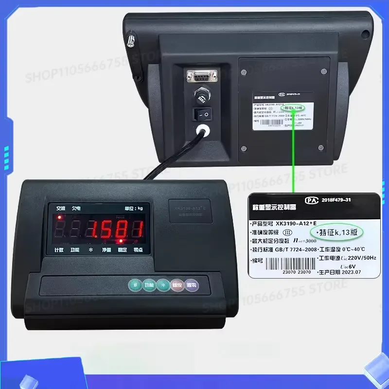 LED Display Controller Panel 1PC New 220V for XK3190-A12+E Electronic Platform Scale Small Scale Display