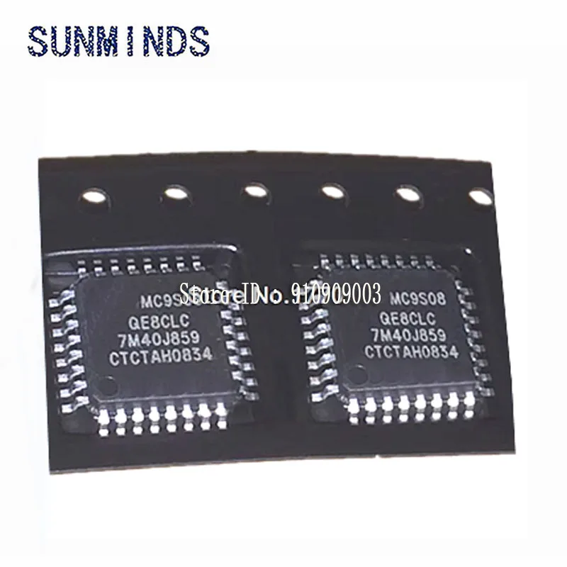 5pcs/lot MC9S08QE8CLC MC9S08 QFP32 Car cpu chips