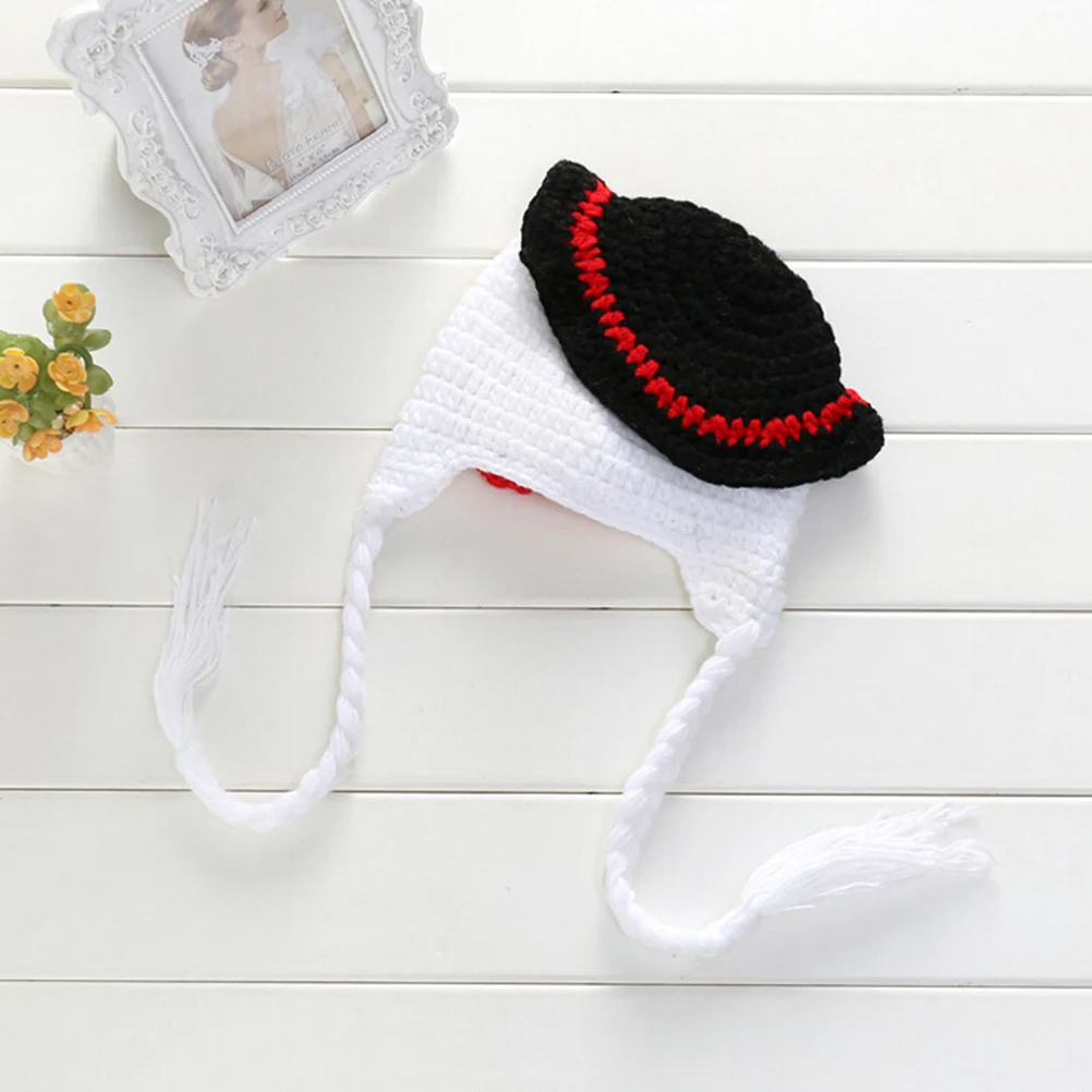 

Snowman Hat Hats Cap Photography Prop Knitted Crochet Costume Caps