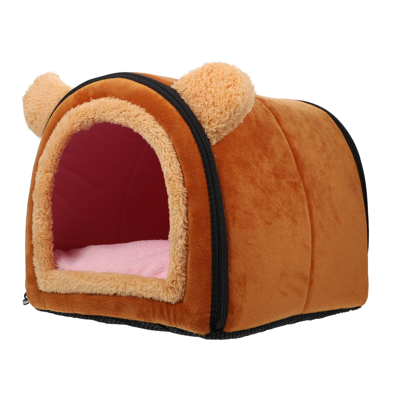 

Adorable Pet Nest Cotton Warm Hamster Bed Winter Sleeping Lightweight Easy to Move for Pets Hamster Nest