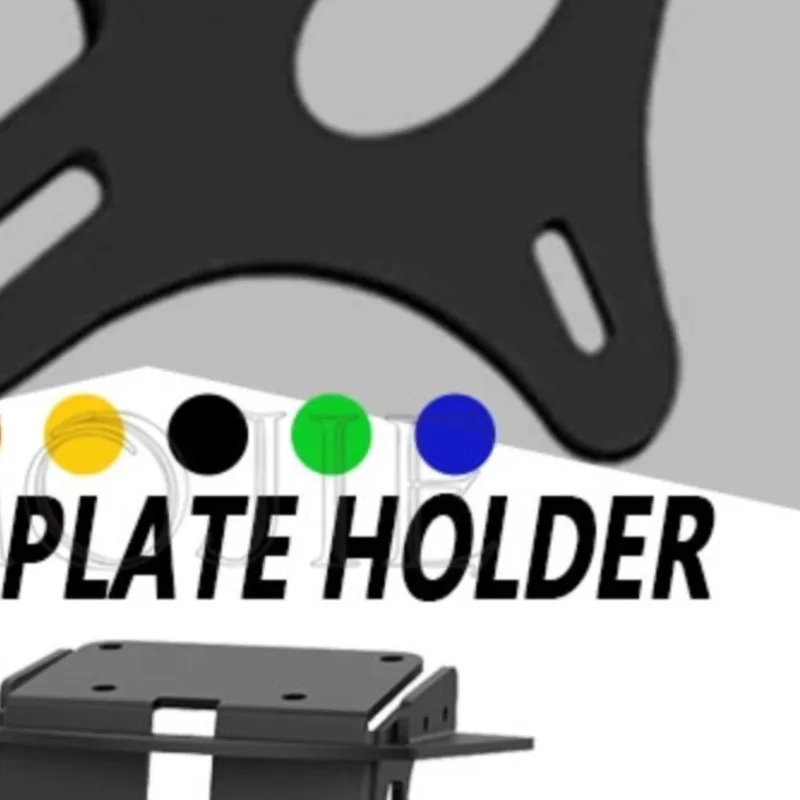 

Motorcycle Registration Plate Holder Fender License Bracket 2024 2025 2026 For Kove 800X Pro 800X Rally 800X Super Adventure