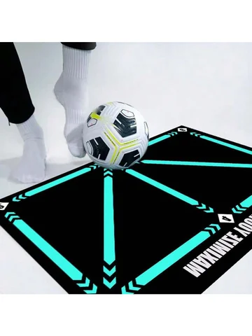 내구성 있는 미끄럼 방지 접이식 축구 훈련 매트 60x90cm – 어린이와 성인을 위한 실내외 사용 내구성 있는 미끄럼 방지 접이식 축구 훈련 매트 60x90cm – 어린이와 성인을 위한 실내외 사용