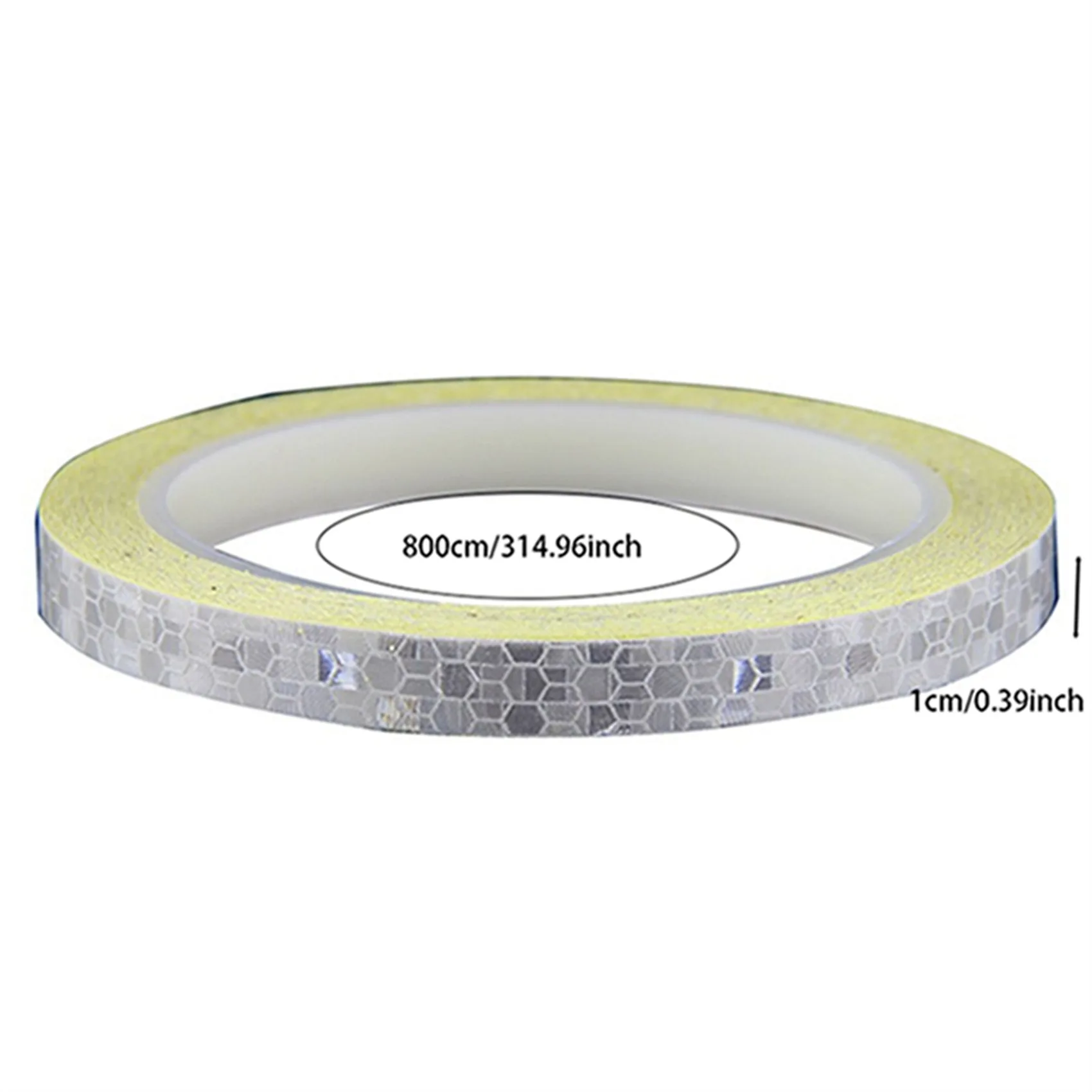 8M Auto Reflecterende Tape Auto Veiligheidswaarschuwing Sticker Reflector Beschermende Tape Strip Film voor Vrachtwagens Auto Motor Stickers cool