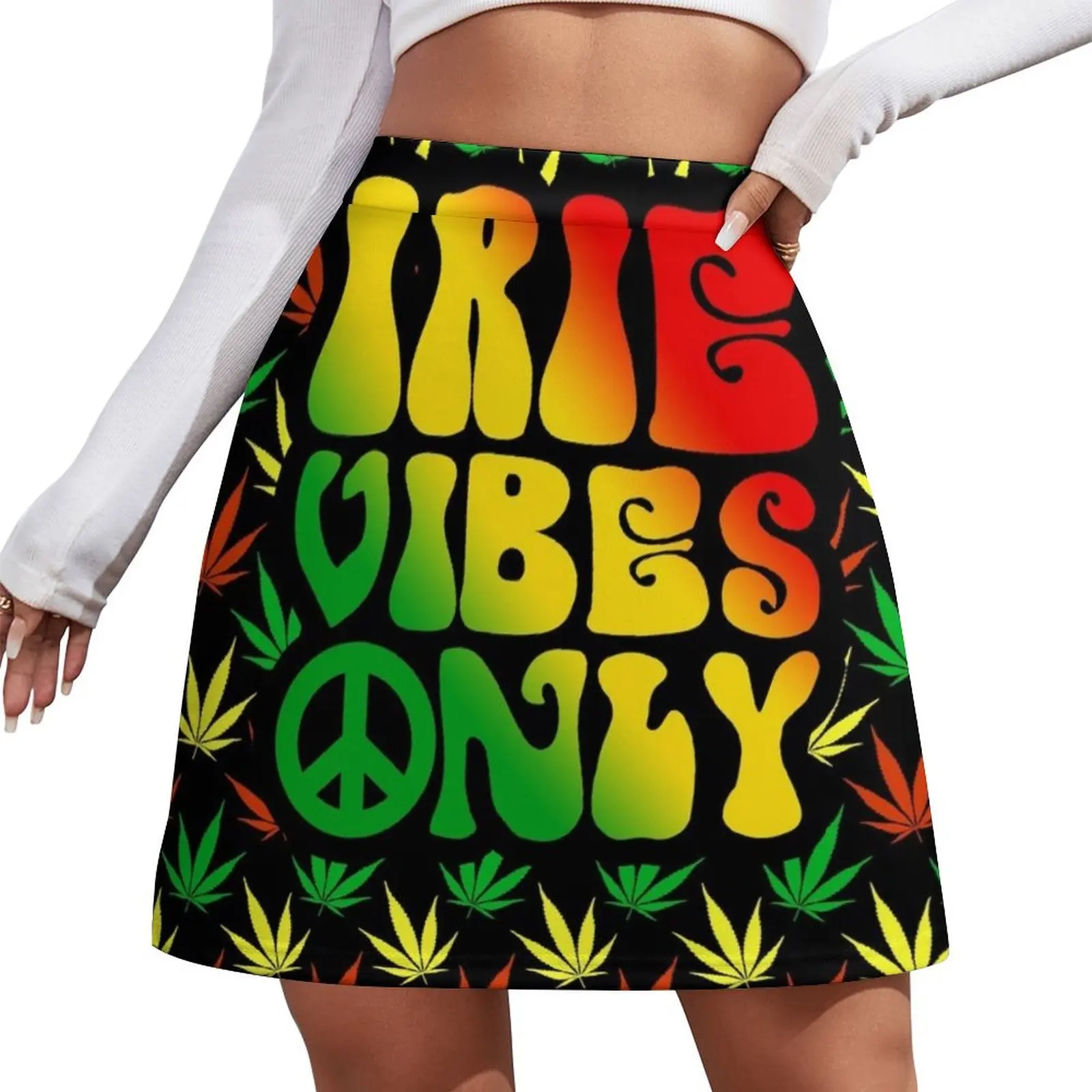 

Мини-юбка Irie Vibes Only для ночных клубов, женская юбка для ночных клубов