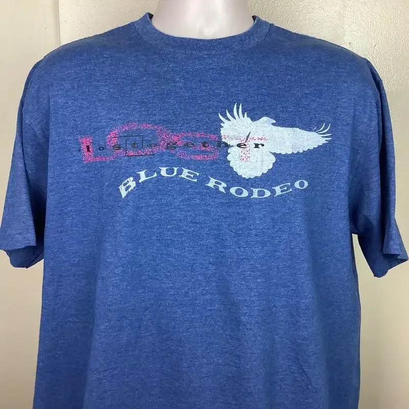Vtg 1992 Blue Rodeo Concert T Shirt XL 90s Canadian Country Rock Band Brock