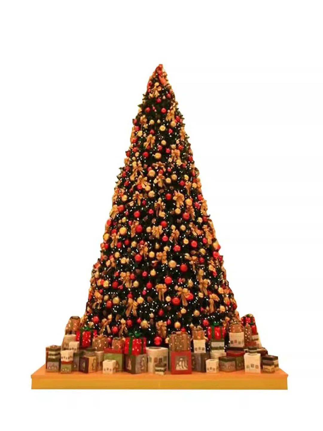 

Large Christmas tree set, new Christmas decorations
