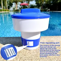 Distributeur flottant de tablettes de piscine, grande capacité, pour livres et natation