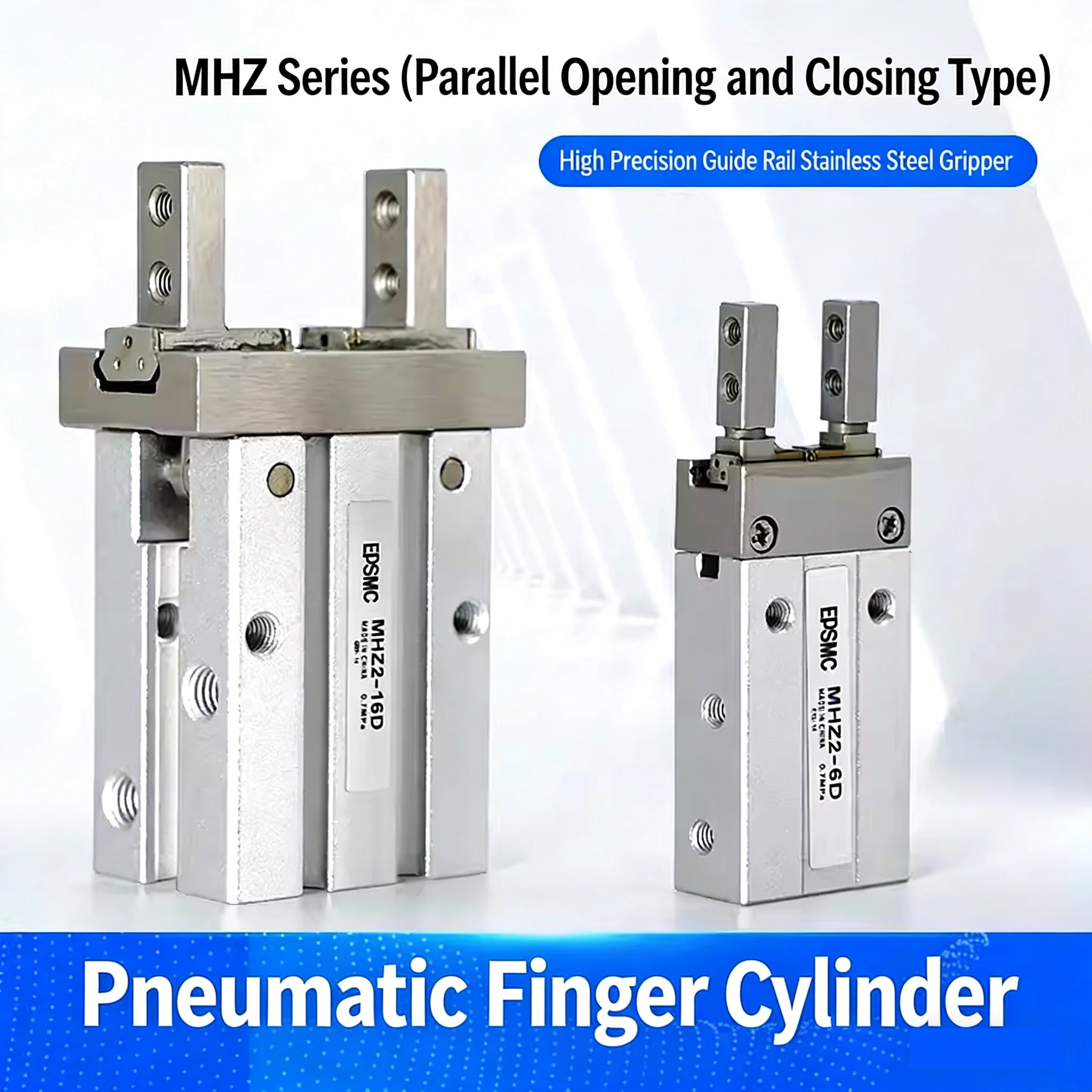 Pneumatic Finger MHLZ Cylinder MHZ2-16/20/25/32D Manipulator Small Parallel Gripper Air Claw