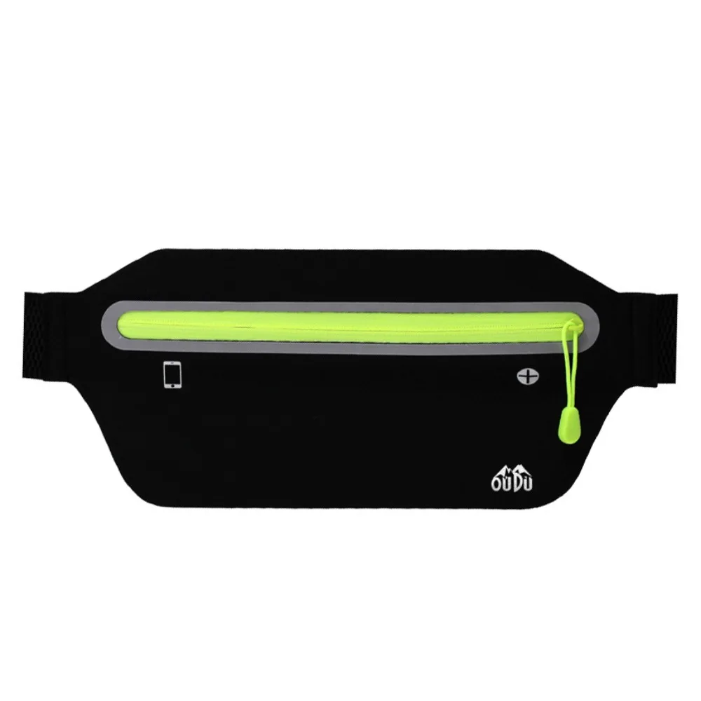 

Ultra-Thin Sport Mobile Waist Bag High Elastic Multifunctional Running Waist Bag Large Capacity Storage Sports Phone Bag