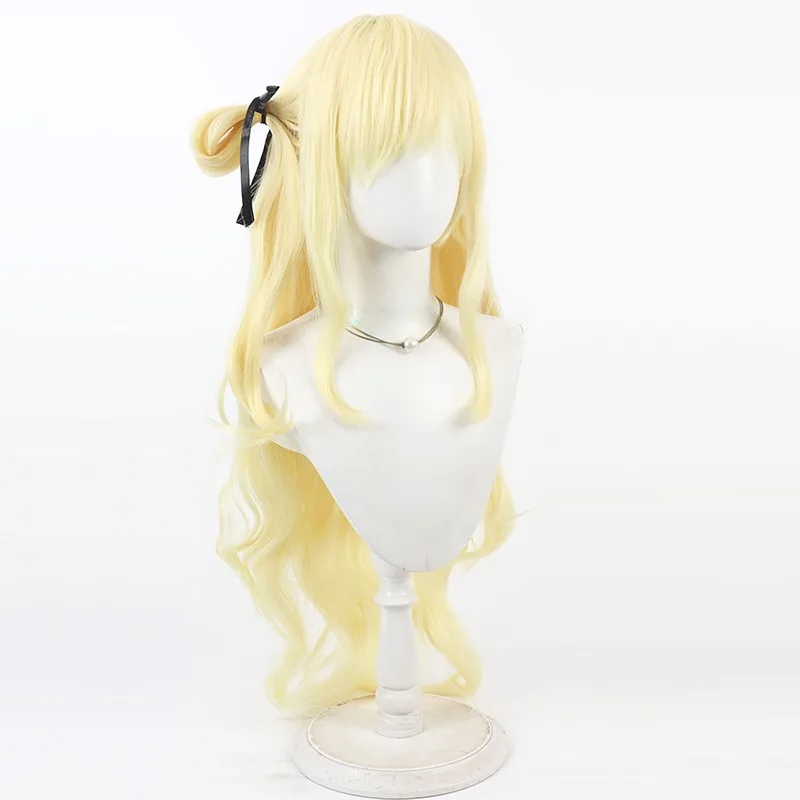 Wuthering Waves Phoebe شعر مستعار كوسبلاي طويل أشقر مجعد للحفلات التنكرية والمناسبات التنكرية |   الكبار النساء الرجال تأثيري التبعي