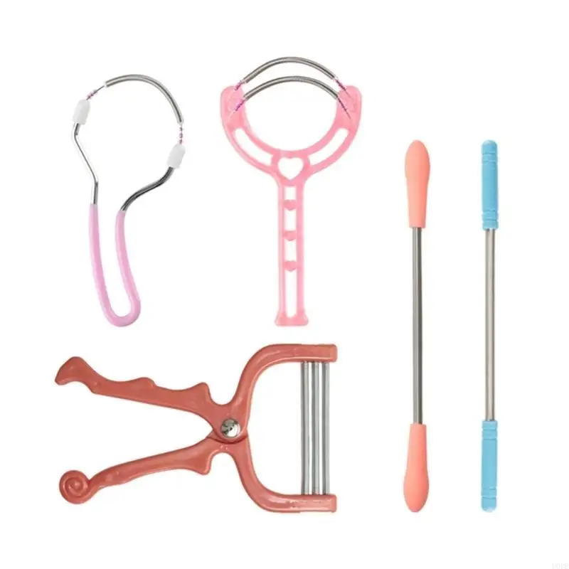 5 -stks dames lippen ontharingapparaat Epilator voor fijn haar op gezicht en lichaam