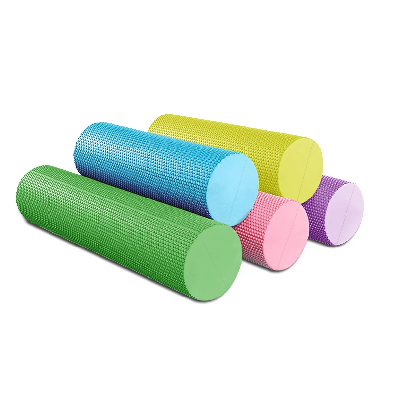 30/45/60CM Yoga Foam Roller High-density EVA Muscle Roller Self Massage Tool For Gym Pilates Yoga Fitness Gym Equipment