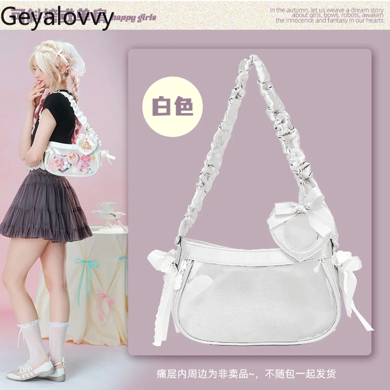 Shoulder Bag Japanese Style Sweet Cute Women's Bags Two-dimensional Original Niche Design Daily Commuting Casual Handbag