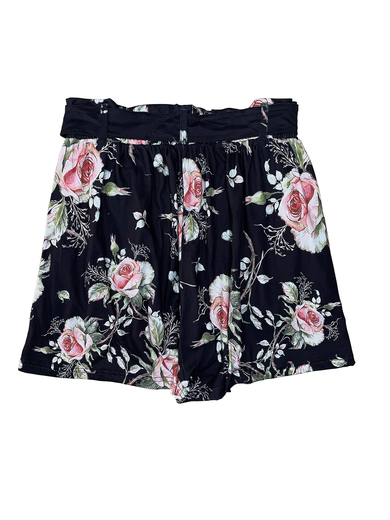 شورت نسائي صيفي بطبعات زهور وسراويل كاجوال #3
