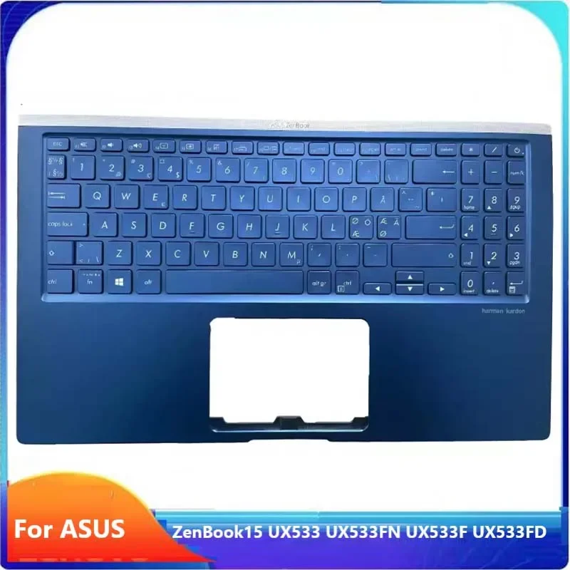 

MEIARROW New/org для Asus ZenBook 15 UX533FD UX533 UX533F Упор для рук Европейская клавиатура верхняя крышка подсветка