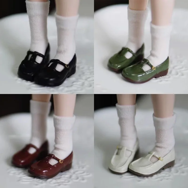 Blyth shoes 1/6 fashion casual T-shaped Mary Jane shoes for azone doll ob24 ob22 body shoes doll accessories