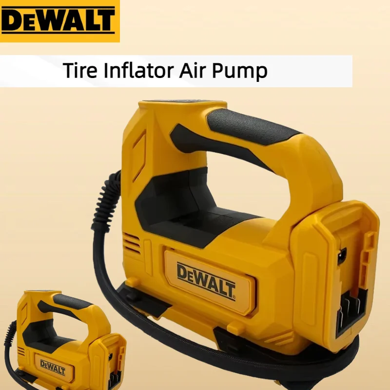 ديوالت منفاخ إطارات محمول مضخة هواء ضاغط قابل لإعادة الشحن الرقمية اللاسلكية سيارة كهربائية منفاخ لإطارات السيارة أدوات بطارية 20 فولت #3