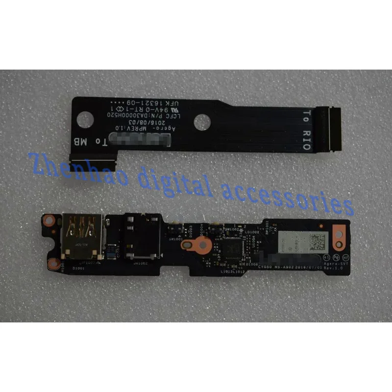 NS-A902 FOR Lenovo Yoga 910-13IKB USB AUDIO POWER BUTTON BOARD W CABLE