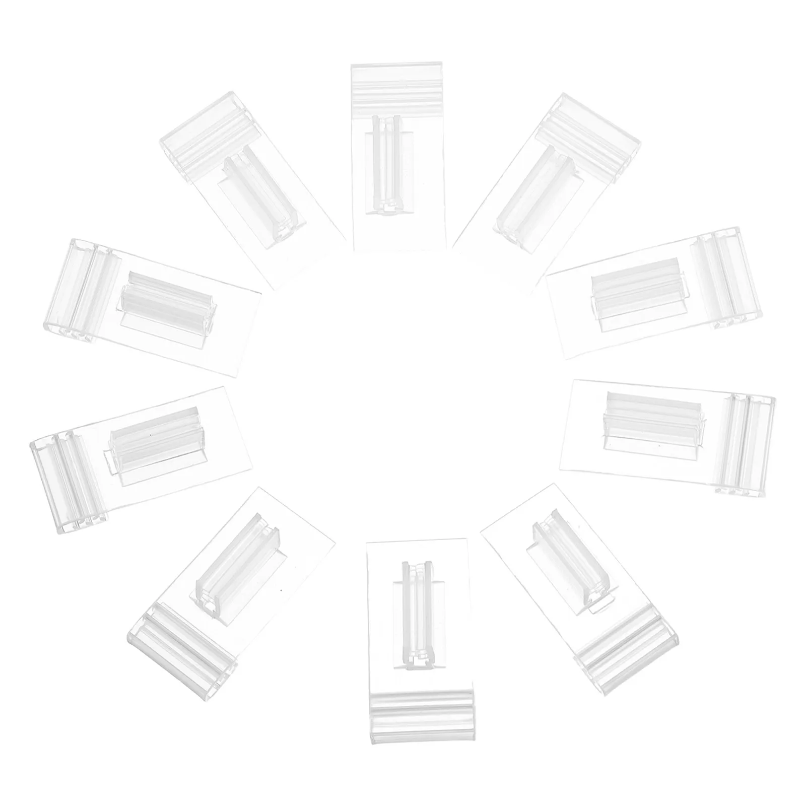 

20 шт. прозрачных пластиковых держателей ценников, клипсы для этикеток, прозрачные зажимы для полок супермаркетов и магазинов