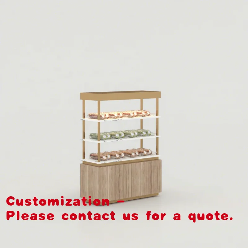 

Customize.Kainice Customized High Quality Supermarket Easy Assembly Factory Direct Price Bakery Dessert Cake Display Cabinet