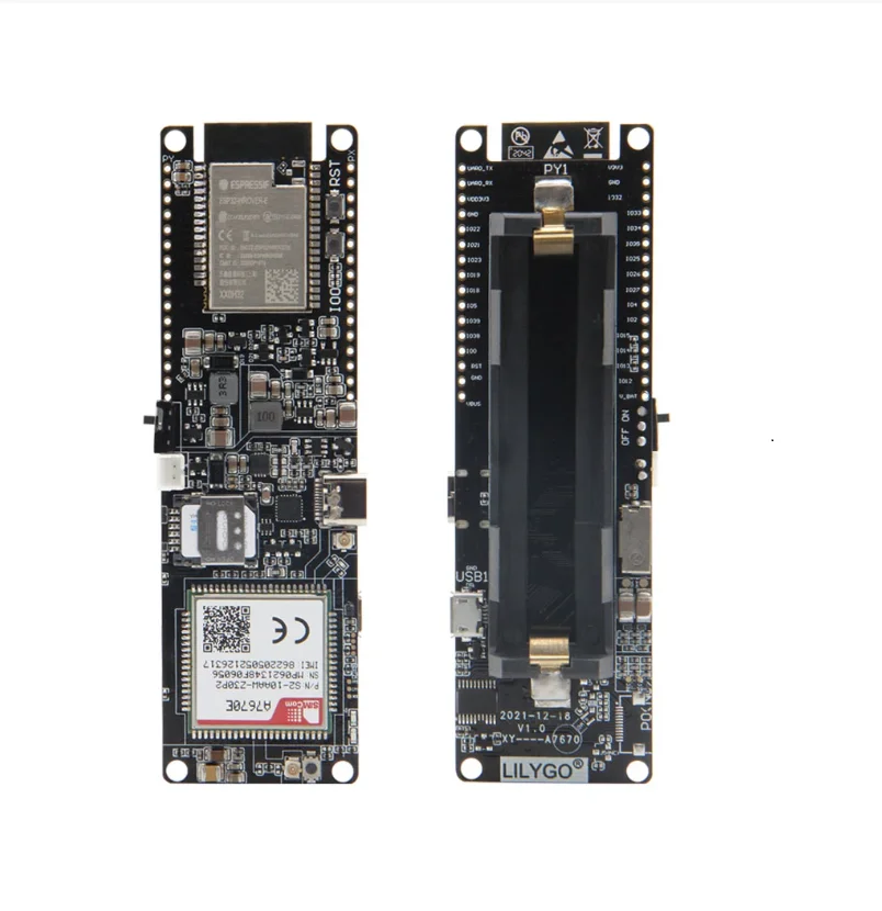 T-PCIE/T-SIM A7670E A7670SA R2 Wireless Module ESP32 Chip  Support GSM/GPRS/EDGE For Arduino 4G LTE CAT1 MCU32 Development Board